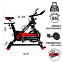 Bicicleta de Spinning Alkaios 3 K6 18 kg