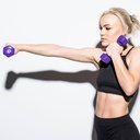 Mancuerna de Vinil K6 3Lb