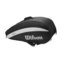Bolso de Tenis Wilson Roger Federer Team 12Pk (NEGRO) (Z560100)
