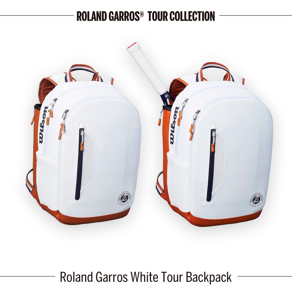 Bolso de Tenis Wilson Roland Garros Tour Backpack (Az Nav/Bl) (Z660200)
