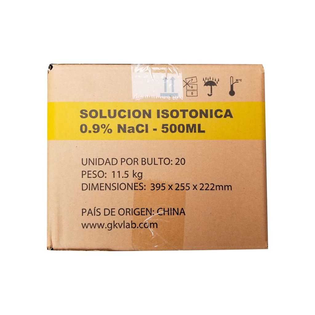 Solucion Isotonica 0,9% NaCl - Biovitak - 500 ML