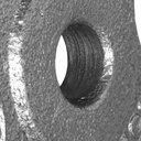 Disco de pesas standard hierro K6 10 kg