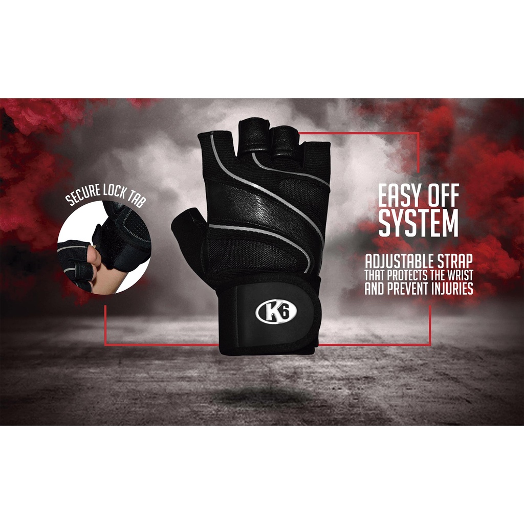 Guantes Fitness K6 Force