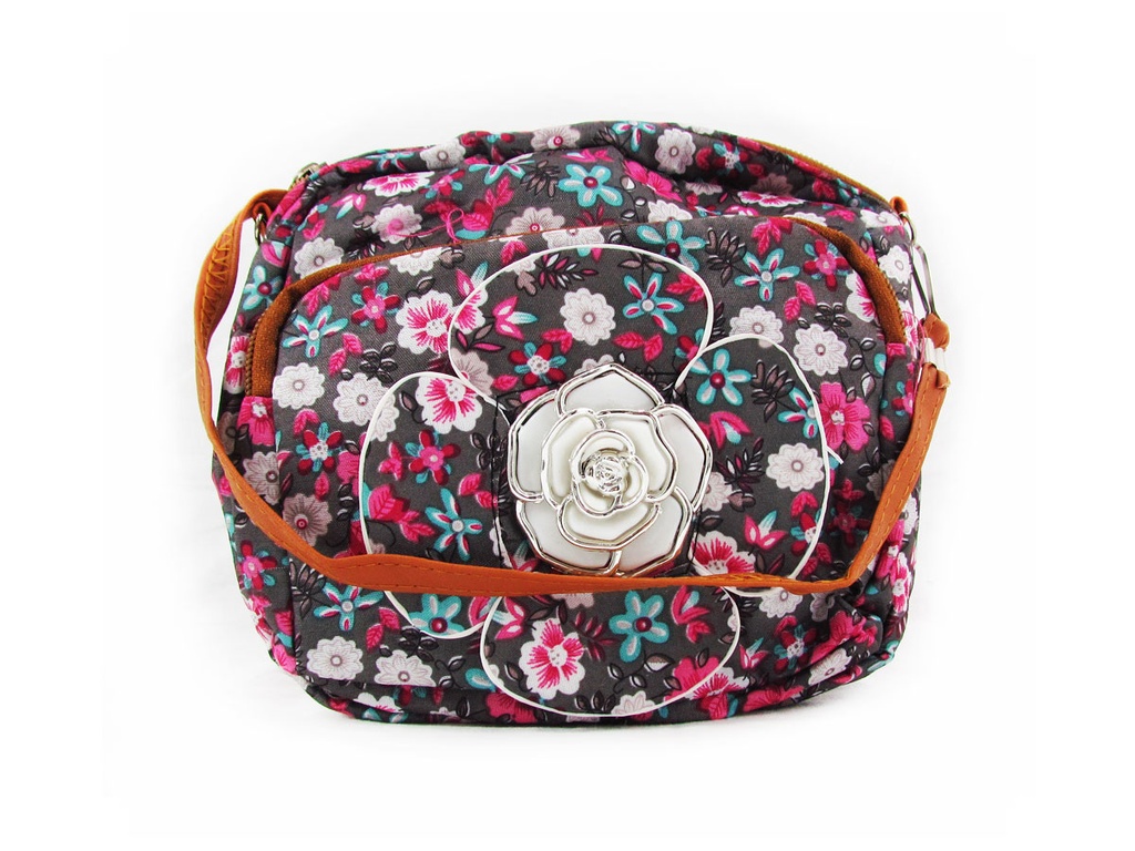 BANDOLERO ESTAMPADO ROSAS