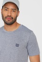 Camiseta Wilson Deslavada Caballero 71553 Azul