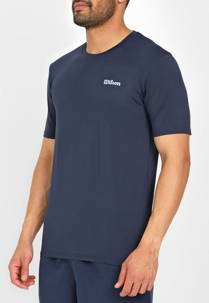 Camiseta Wilson Ultra Light Cuello Redondo Caballero 59034 Azul Marino