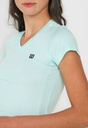 Camiseta Wilson Deslavada Dama 71592 Verque Aqua