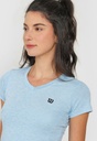 Camiseta Wilson Deslavada Dama 71592 Turquesa