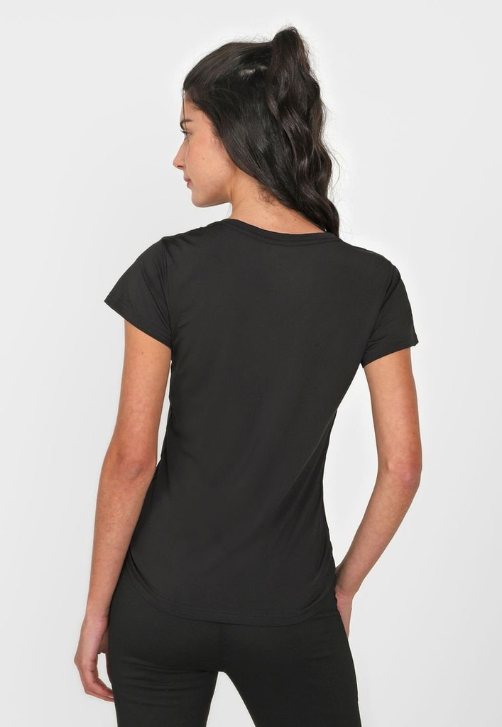 Playera Wilson Cuello V Ultra Dama 59003 Negro