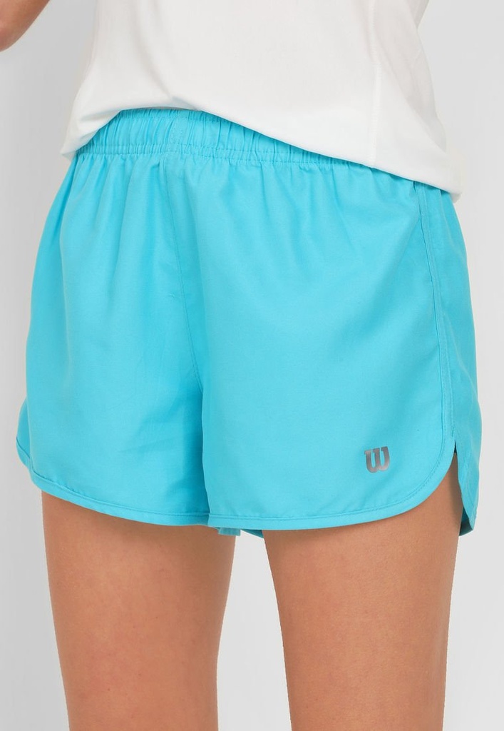 Pantaloneta Short Wilson Microfibra Dama 79329 Turquesa