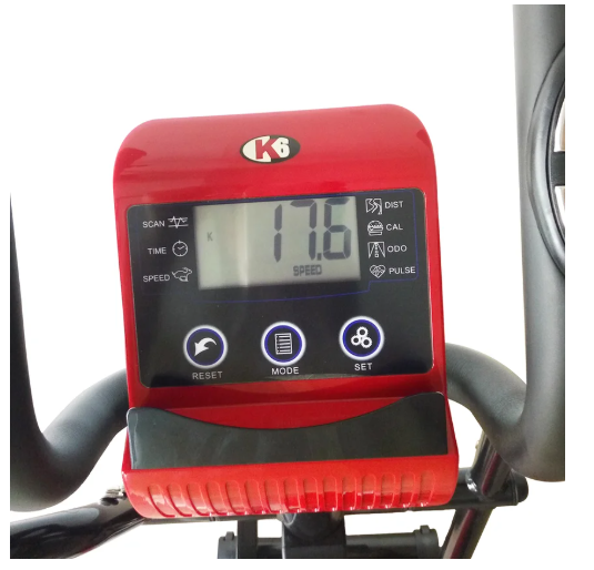 Bicicleta Elíptica Magnética K6 Zeus Zero