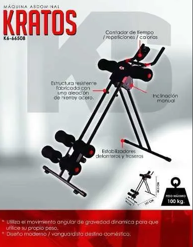 Ejercitador de Abdominales K6 Kratos