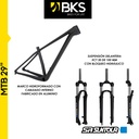 Bicicleta MTB Rin 29" Bks SHADOW-X 24 Vel Adultos
