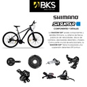 Bicicleta MTB Rin 29" Bks SHADOW-X 24 Vel Adultos