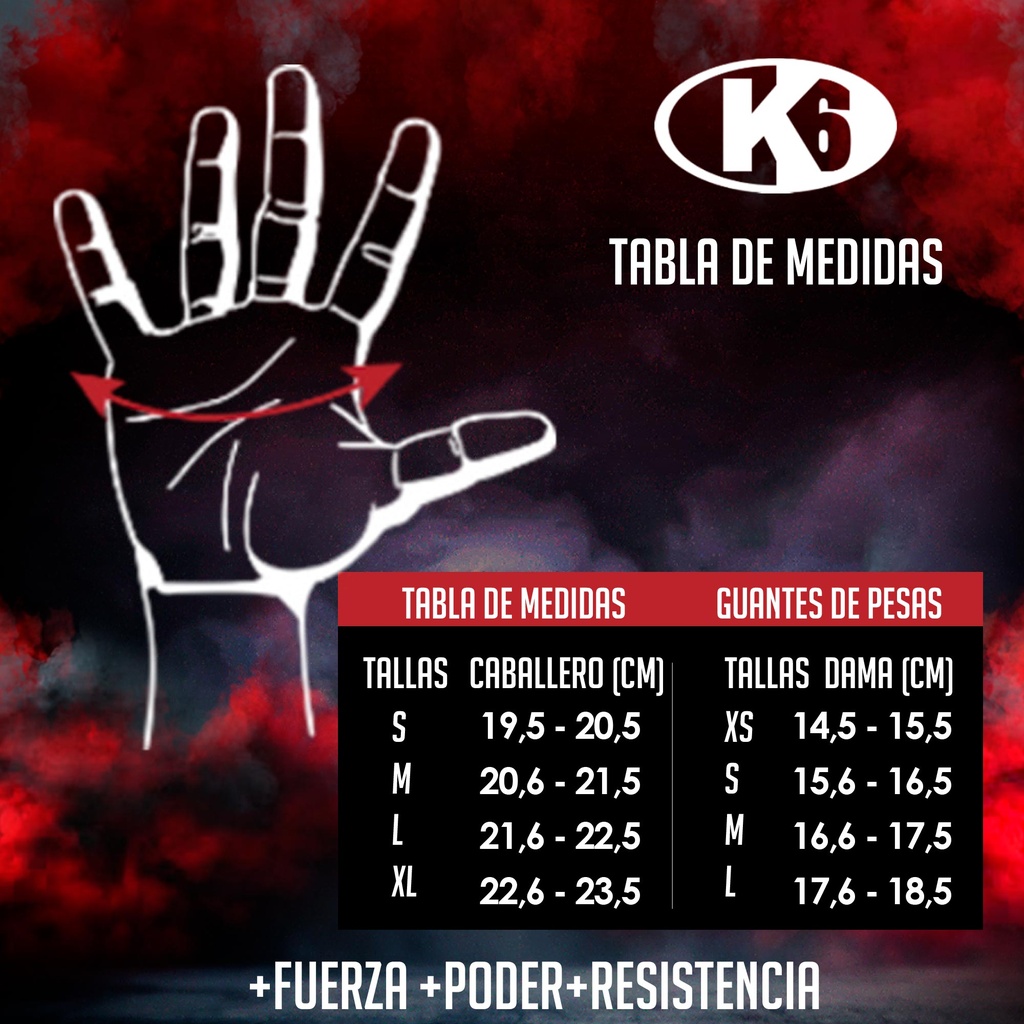 Guantes para Pesas K6 Athenas para Damas Turquesa