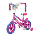 Bicicleta Rin Eva 12 PLT Queendom para Niñas