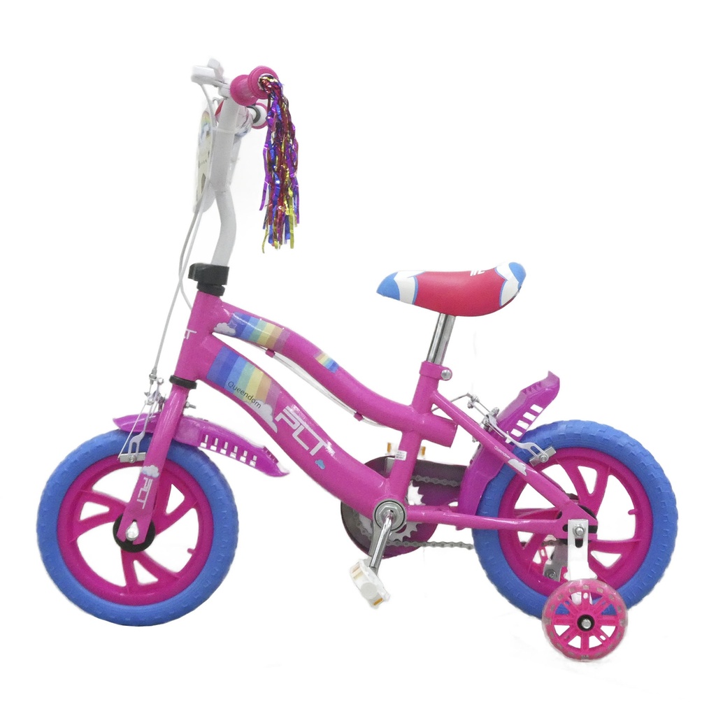 Bicicleta Rin Eva 12 PLT Queendom para Niñas