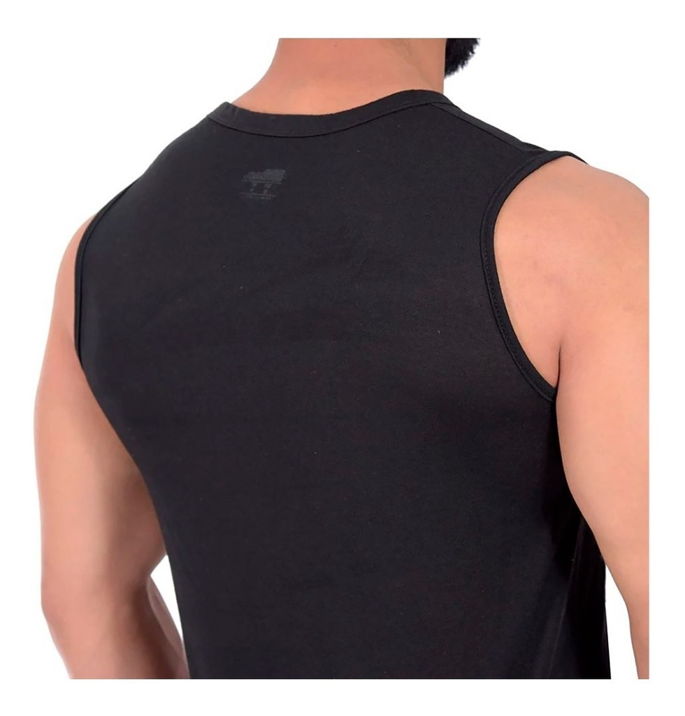 Playera Wilson Polyspun S/M Caballero Negro