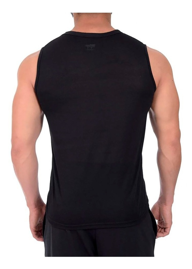 Playera Wilson Polyspun S/M Caballero Negro