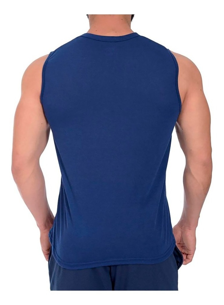 Playera Wilson Polyspun Caballero Marino