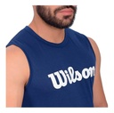 Playera Wilson Polyspun Caballero Marino