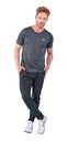 Camiseta Wilson Polyspun Cuello Redondo Caballero 73169 Jaspeada Oxford
