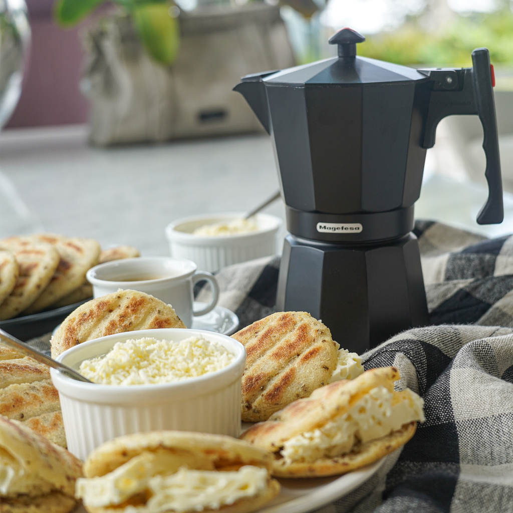 Cafetera Greca Magefesa 12 Tazas Negra