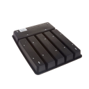 Organizador de cubiertos Anti-deslizante Rubbermaid (Negro)