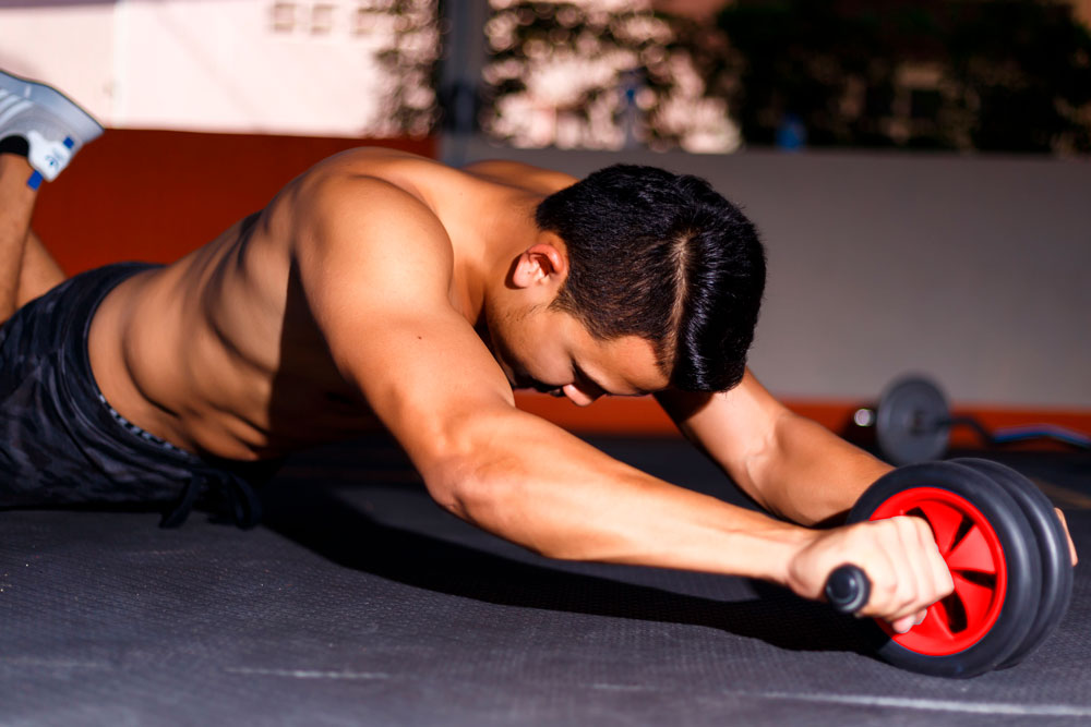 Ejercitador de Abdominales K6 de Doble Rueda
