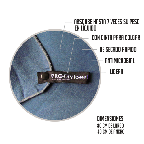 Toalla de Microfibra K6 Individual