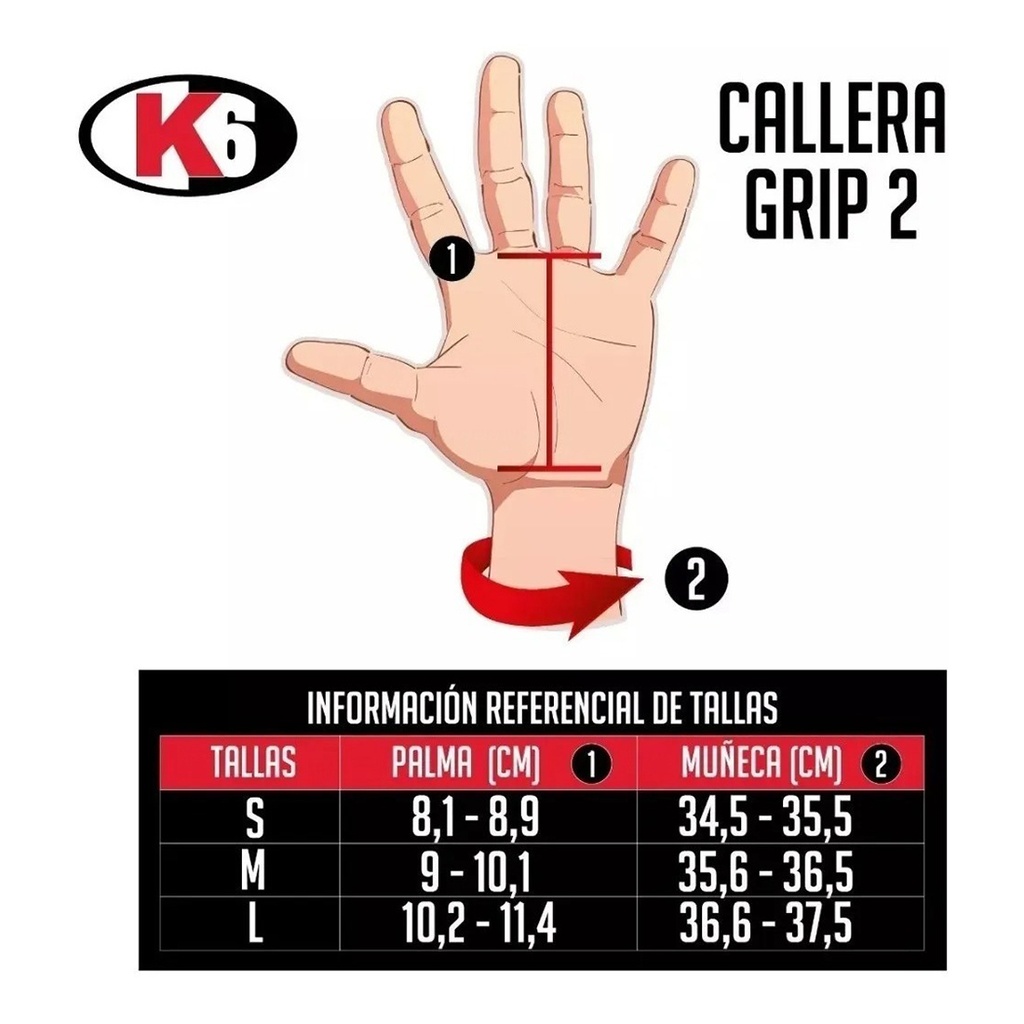 Weight Lifting Gym Grips K6 Unisex