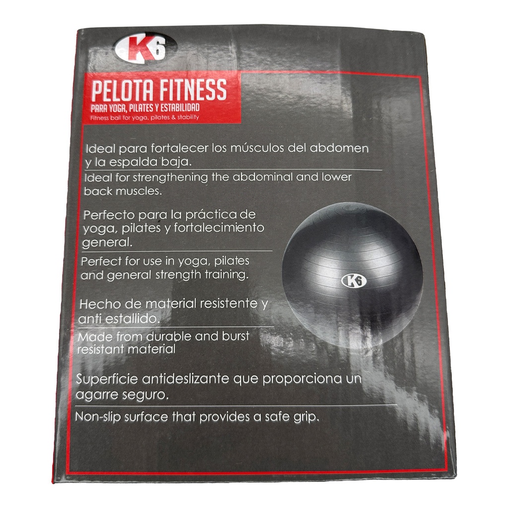 Pelota de Yoga K6 55 cm Sin Bomba