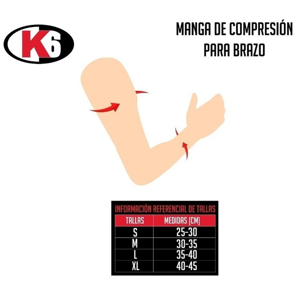 Mangas protección uv k6