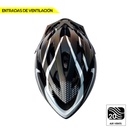 Casco de bicicleta BKS Urban H330 (negro-gris)
