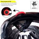 Casco de bicicleta BKS Urban H330 (negro-gris)