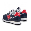 Zapatos de Hombre New Balance Lifestyle 574 Classic Gris/Rojo