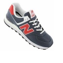 Zapatos de Hombre New Balance Lifestyle 574 Classic Gris/Rojo