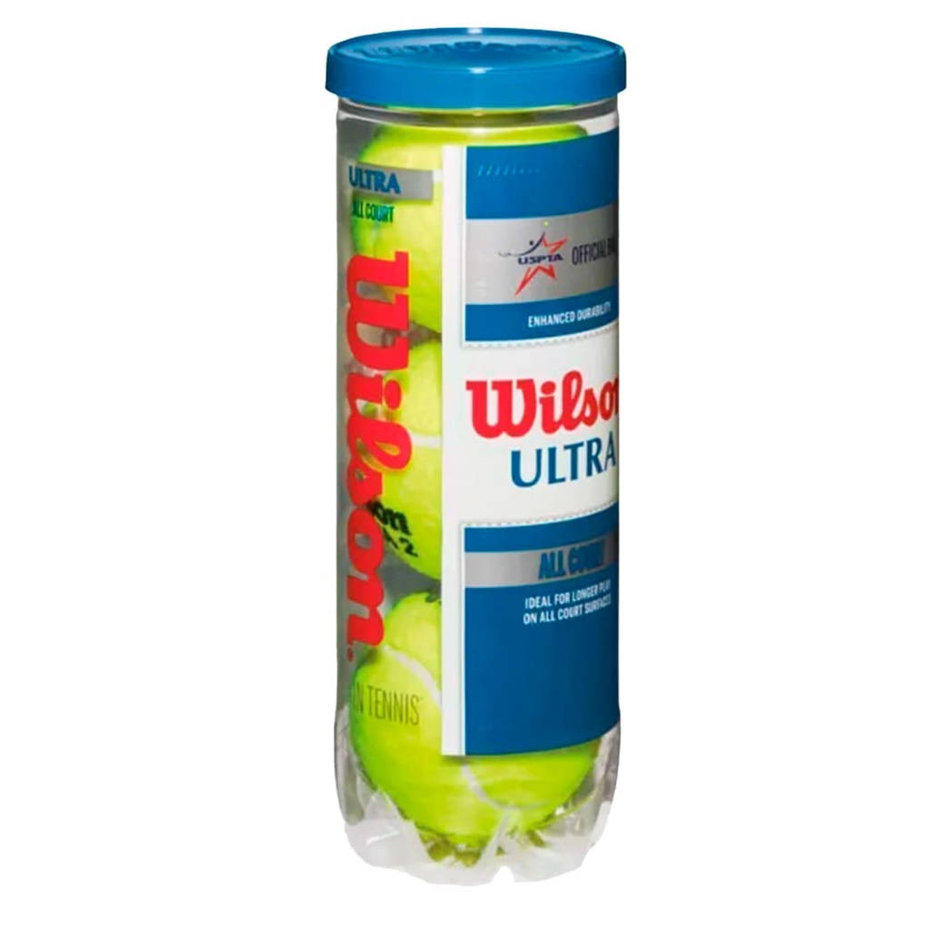 Combo Pelotas de Tenis Wilson Ultra All Court 3P X 6T 