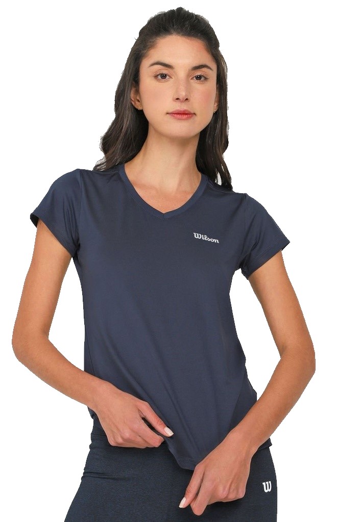 Playera Ultra C/V Marino Wilson 59003 Dama