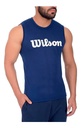 Playera Polyspun S/M Marino Wilson 85916 Caballero