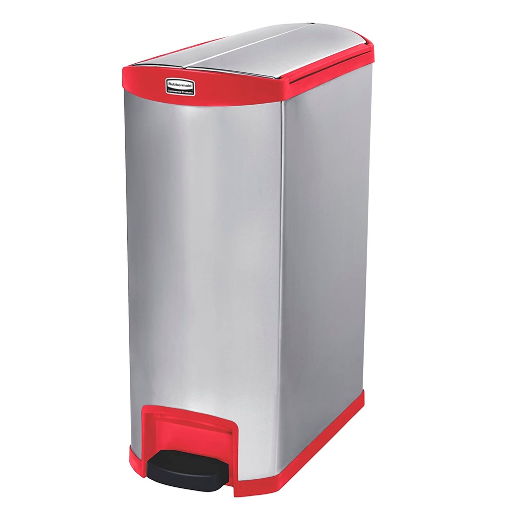 Contenedor Slim Jim Metalico 90 Lts. Rubbermaid