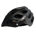 Casco de bicicleta para adultos BKS MTB H360 (negro-gris)