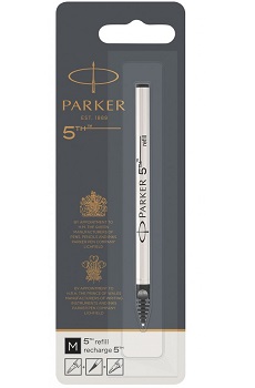 Repuesto Bolígrafo Parker 5to Elemento Tx1 Negro