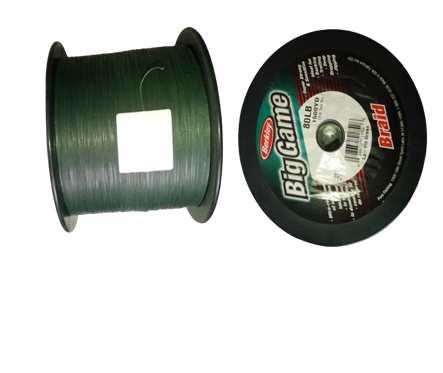 Berkley Big Game Braid 1500 Yd Lo-Vis Green 80/17 Lb Test/Line Diam 
