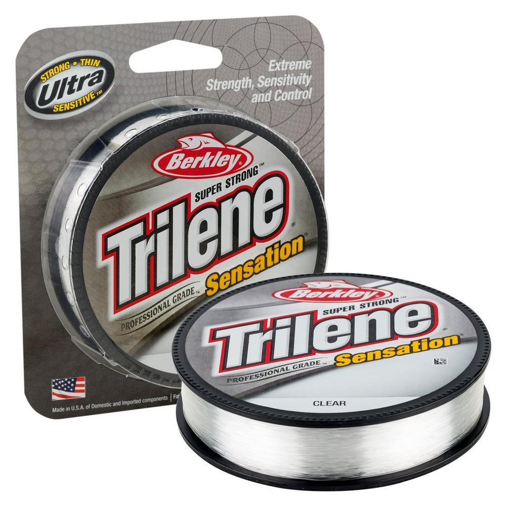 Berkley Nylon Trilene Sensation 330Yd 14Lb Blze Orng