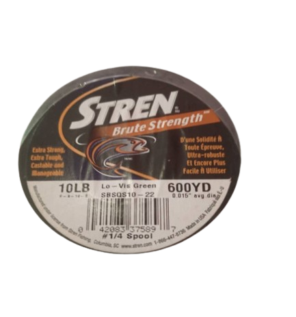 Stren Nylon Brute Strengt 10 Lb 600 Yd Lvg