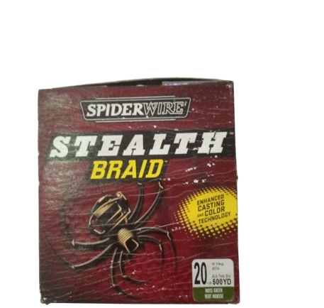 Spiderwire Stealh Spdr Stlth 20Lb 500Yd Moss Grn Ss20G-500 