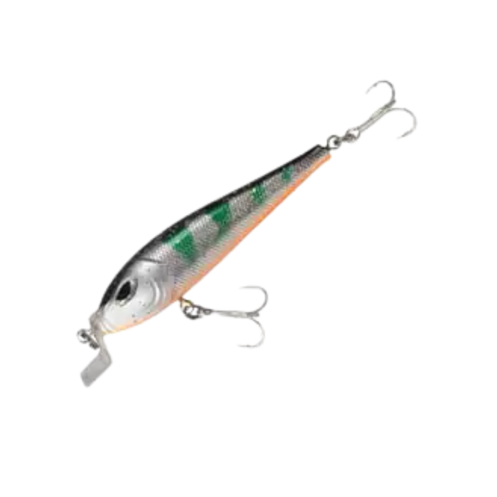 Abu Garcia Señuelo Rocket River 7Cm Silver Green Tiger