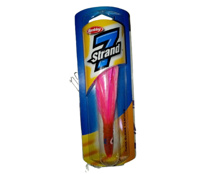 7Strand Tuna Clone (Cola De Atun) 5In 1 Oz Mini Feathers Single Carded Pink 