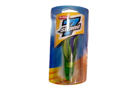 7Strand Tuna Feathers 6 1/2", 2 1/2 Oz Single Carded Tf200-110 Blue Grunt 